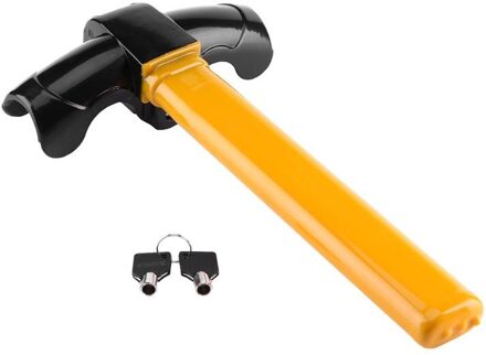 Auto Lock Stuurwiel Anti-Diefstal Slot Auto Voor Suv Truck Anti-Diefstal Beveiliging Rotary Stuurwiel Aluminium lock