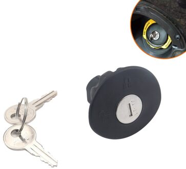 Auto Locking Brandstof Gas Tank Cover Cap Met 2 Sleutels Voor Ford Lincoln 8U5Z9C268B
