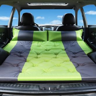 Auto Lucht Opblaasbare Travel Matras Auto Blow Up Camping Bed Outdoor Air Matras Verhoogde Luchtbed In De Auto Paars