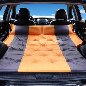Auto Lucht Opblaasbare Travel Matras Auto Blow Up Camping Bed Outdoor Air Matras Verhoogde Luchtbed In De Auto Zilver