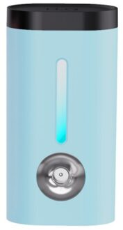 Auto Luchtbevochtiger Met Led Licht Luchtuitlaat Magneet Mini Auto Aroma Essentiële Olie Diffuser Home Office Auto Interieur Accessoires blauw