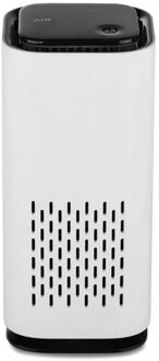 Auto Luchtreiniger Cleaner Negatieve Ionen Usb Home Voertuig Air Cleaner Verwijder Formaldehyde Luchtreiniger Auto Accessoires wit