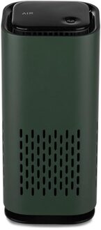 Auto Luchtreiniger Cleaner Negatieve Ionen Usb Mini Home Voertuig Air Cleaner Low Noise Luchtreiniger Auto Accessoires groen