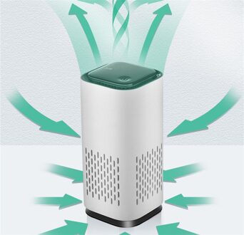 Auto Luchtreiniger Draagbare Negatieve Ion Luchtreinigers Usb Luchtreiniger Anion Air Cleaner Luchtverfrisser Voor Auto Home Office groen