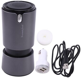 Auto Luchtreiniger Met Negatieve Ionen Hepa Filter Verse Draagbare Usb Luchtreiniger