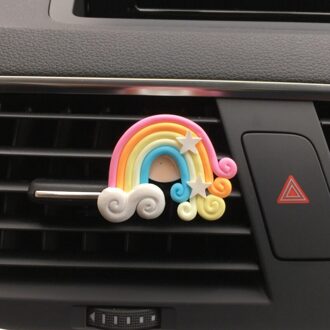 Auto Luchtverfrisser Leuke Luchtuitlaat Ornament Voor Lady/Meisje Auto Parfum Auto Accessoire Auto-Styling Effen Geur 9449 7801 stijl A