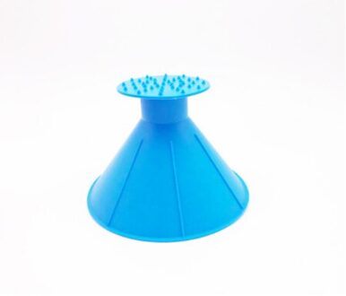 Auto Magic Sneeuw Remover Ijskrabber Venster Voorruit Olie Trechter Schop Venster Schraper Kegel Deicing Kegel Ijskrabber blauw