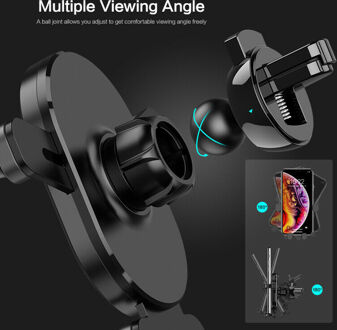 Auto Magneet Magnetische Air Vent Mobiele Telefoon Houder Navigatie Beugel Voor Voertuig Mounts & Houder Auto Accessoires 3