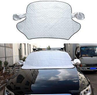 Auto Magnetische Zonnescherm Cover Voorruit Sneeuw Zonnescherm Waterdicht Protector Cover Auto Voorruit Cover Goud