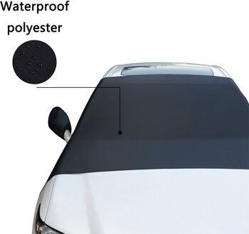 Auto Magnetische Zonnescherm Cover Voorruit Sneeuw Zonnescherm Waterdicht Protector Cover Auto Voorruit Cover Lavendel