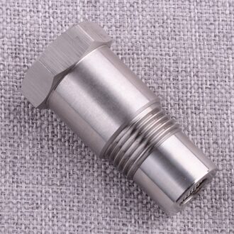 Auto Metalen Zilveren Cel Fix Check Engine Licht Eliminator Adapter Zuurstof O2 Sensor Fit Voor Alle M18X1.50 Speci Voertuig