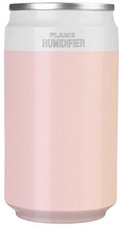 Auto Mini Aromatherapie Hydratatie Auto Ultrasone En Lantaarn Usb Draagbare Luchtbevochtiger Verstuiver Diffuser Roze