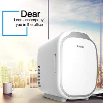 Auto Mini Koelkast 6L Dual Gebruik Koude Doos Kleine Koelkast Koelkast In De Auto Office Home