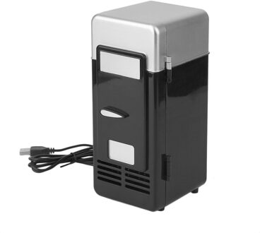 Auto Mini Koelkast Koelkast 194*90*90Mm Energiebesparing 5V 10W Usb Draagbare Drinken Koeler auto Boot Reizen Cosmetische Koelkast