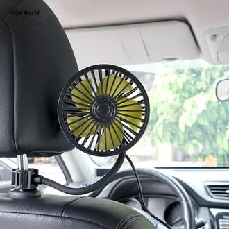 Auto Mini Usb Fan Alle Purpose Vehicle Interieur Onderdelen Geschikt Voor Hete Zomer 6XDB Auto Cooling Fan Auto Fan