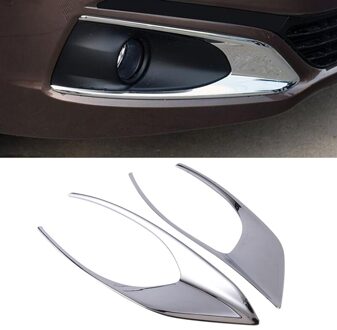 Auto Mistlamp Cover Case Stickers Trim Accessoires Voor Peugeot 301 Auto Styling