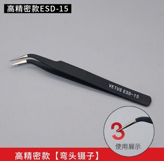 Auto Model Tool Rechte Elleboog Pincet Zachte Klei Kleur Klei Handgemaakte Diy Maken Tool Plakken ESD-15