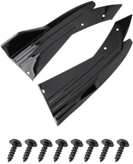 Auto Modificatie Universal Rear Wrap Hoek Achter Schop Rear Lip Decoratieve Guard Plaat Hoek