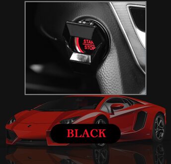 Auto Motor Start Stop Schakelaar Knop Cover Decoratieve Auto Accessoires Drukknop Sticky Cover Auto Interieur