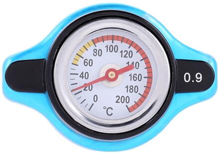 Auto Motorfiets Radiator Cap Tank Cover Water Temperatuur Meter Thermostatische Gauge Universal Met Utility Veilig 0.9/1.1/1.3 bar