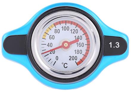 Auto Motorfiets Radiator Cap Tank Cover Water Temperatuur Meter Thermostatische Gauge Universal Met Utility Veilig 0.9/1.1/1.3 bar