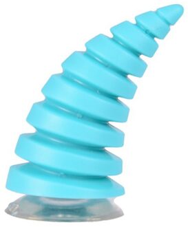 Auto Motorhelm Duivel Hoorn Motocross Full Face Off Road Helm Decoratie Auto Accessorie Hoofddeksels Sucker Auto Styling groen