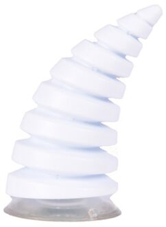 Auto Motorhelm Duivel Hoorn Motocross Full Face Off Road Helm Decoratie Auto Accessorie Hoofddeksels Sucker Auto Styling wit