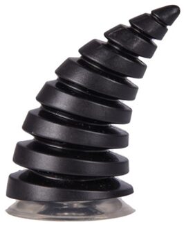 Auto Motorhelm Duivel Hoorn Motocross Full Face Off Road Helm Decoratie Auto Accessorie Hoofddeksels Sucker Auto Styling zwart