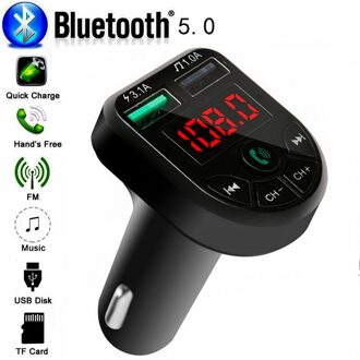 Auto Mp3 BTE5 Bluetooth Ontvanger E5 Fm-zender Usb Car Charger Voor Telefoon Draadloze MP3 Speler Car Kit