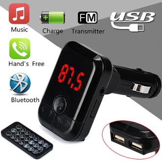 Auto MP3 Muziekspeler Auto Accessoires Bluetooth Draadloze Fm-zender MP3 Speler Handsfree Car Kit Usb Tf Sd Remote @ #114