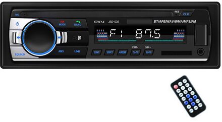 Auto MP3 Speler Bluetooth U Disc Radio Speler Handsfree Bellen Auto MP3 Speler Met Afstandsbediening 1Pcs auto Accessoires Gadgets kort ISO nee Remoter