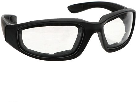 Auto Nachtzicht Bril Driver Bril Explosieveilige Zonnebril Winddicht Voor Outdoor Riding Glas Bril wit