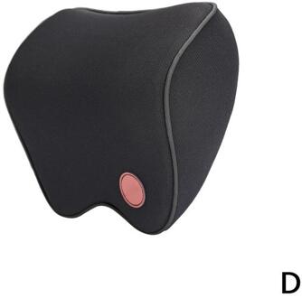Auto Nek Hoofdsteun Kussen Kussen Auto Seat Hoofd Ondersteuning Protector Automobiles Seat Memory Katoen Auto Accessoires zwart