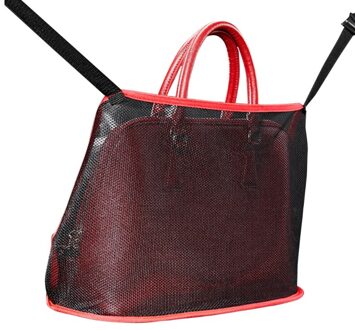 Auto Netto Pocket Handtas Holder Seat Terug Organisator Mesh Grote Capaciteit Tas rood