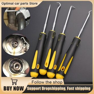 Auto Oliekeerringen Schroevendraaiers Set Haken Gereedschap O-Ring Seal Pakking Puller Remover Auto Voertuig Pick Tool Afdichting Ringen trekkers Duurzaam