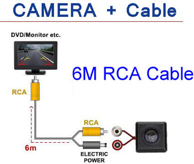 Auto Omkeren Parking Camera Voor Mazda 2 3 Demio Mazda3 Mazda2 Hd Nachtzicht Backup Camera Achteruitrijcamera Ccd wired DVD 6M