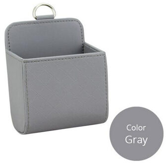 Auto Opbergtas Organizer Bril Telefoon Houder Pocket Voor Toyota Corolla RAV4 Camry Prado Yaris Hilux Prius Land Cruiser Grijs