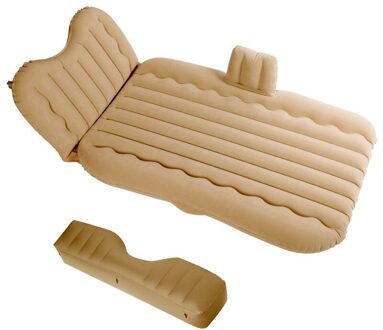 Auto Opblaasbare Bed Auto Interieur Rear Reizen Bed Auto Slapen Artefact Auto Kussen Universele Achterbank Matras grijs