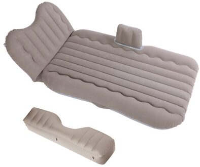 Auto Opblaasbare Bed Auto Interieur Rear Reizen Bed Auto Slapen Artefact Auto Kussen Universele Achterbank Matras Rood