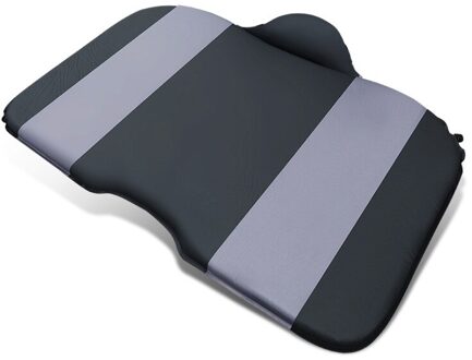Auto Opblaasbare Bed Auto Levert Slapen Pad Achterbank Air Bed Reizen Outdoor Auto Accessoires Camping Mat Kussen Camping Bed zwart