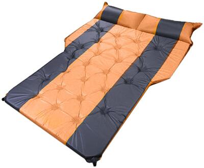Auto Opblaasbare Bed Suv Auto Matras Achter Rij Auto Reizen Slapen Pad Off-Road Air Bed Camping Mat air Matras Luchtbed Zilver