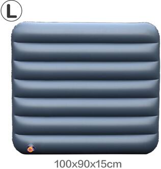 Auto Opblaasbare Matras Draagbare Auto Terug Seat Travel Camping Luchtbed Opvouwbaar Kofferbak Kussen Matrassen Camping Accessoires Beige