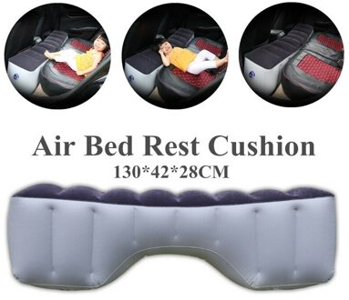 Auto Opblaasbare Matras Split Body Reizen Achterbank Outdoor Air Bed Kussen Kussens Pad
