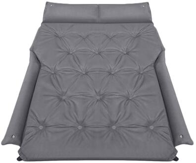 Auto Opblaasbare Reizen Bed Sleeper Suv Verdikte Luchtbed Voor Thuis Air Matras Draagbare Camping Outdoor Snelle Inflatie grijs