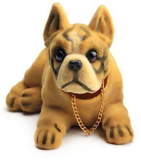 Auto Ornamenten Mooie Wobble Hoofd Hond Auto Dashboard Pop Auto Hoofd Schudden Speelgoed Ornamenten Nodding Hond Auto Interieur Accessoire color1