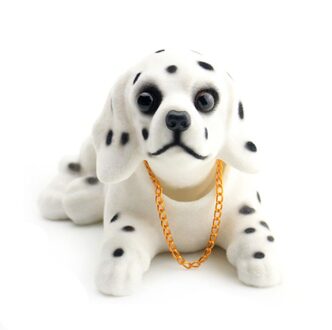 Auto Ornamenten Mooie Wobble Hoofd Hond Auto Dashboard Pop Auto Hoofd Schudden Speelgoed Ornamenten Nodding Hond Auto Interieur Accessoire color3