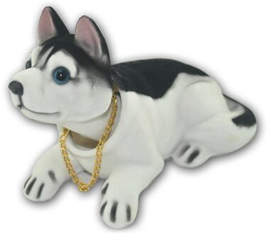 Auto Ornamenten Mooie Wobble Hoofd Hond Auto Dashboard Pop Auto Hoofd Schudden Speelgoed Ornamenten Nodding Hond Auto Interieur Accessoire color4