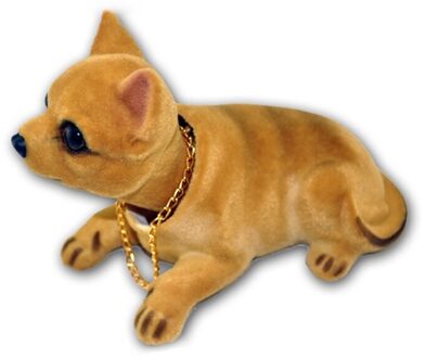 Auto Ornamenten Mooie Wobble Hoofd Hond Auto Dashboard Pop Auto Hoofd Schudden Speelgoed Ornamenten Nodding Hond Auto Interieur Accessoire color5