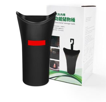 Auto Paraplu Houder Auto Paraplu Emmer Opvouwbare Paraplu Bekerhouder Puin Opslag Vat Zwart rood