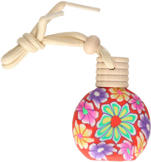 Auto parfum/luchtverfrisser - dennengeur - in sierlijk flesje - 15 ml